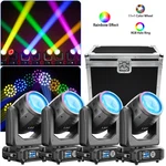 Gdjrttk 250W High-power Led Beam Moving Head Light 18-PRISM Gobo Rainbow Effect. Fixed Price $119.59.