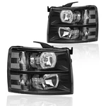 Assembly, Headlights Kit Compatible With 2007-2013 Chevy Silverado .... Fixed Price $129.02.
