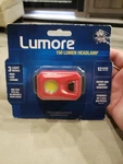 New Lumore Incredibly Bright 150 Lumen Headlamp 3 Light Modes 12 Hour Run Time. Fixed Price $6.97.