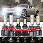 Fit Saturn Sky 2007-2010 Led Headlight High Low Beam Fog Bulbs Combo. Fixed Price $37.99.