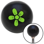 Green Hawaiian Flower #2 Black Knob W/ M16X1.5 Insert Shifter Auto Manual. Fixed Price $89.95.