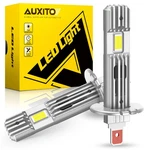 Auxito Gf Series H1 Led Cars Headlight Bulbs White Bright High Low Beam 2X. Fixed Price $22.79.