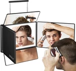 Uhdod 5 Way For Hair Cutting With Led Light, 360 Barber Mirrors Adj. Fixed Price $74.95.