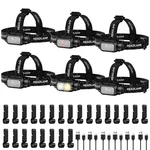Rechargeable Led 6 Pack, High Lumen Super Bright With Red .... Fixed Price $58.55.
