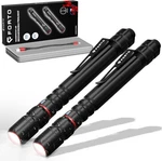Forto Rechargeable Pen Flashlight 400 Lumens Small Pocket. Fixed Price $19.99.