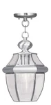 Livex Lighting 2152-91 Monterey Outdoor Pendant Chandeller Brushed Nickel. Fixed Price $185.96.