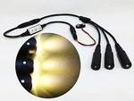 Micro Effects Light 3X White Led & Control Flash Blink 9V Prop Models MELKITW5B. Fixed Price $18.99.
