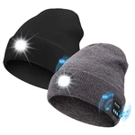 Moxtoyu Unisex Bluetooth Beanie With Light (2 Pack) - Usb Rechargeable Led Headl. Fixed Price $46.96.