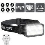 Cob Led Headlamp Usb Rechargeable Headlight Torch Work Bar Band. Fixed Price $9.98.