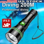 Professional Underwater Diving Flashlight Led Waterproof Dive Lamp Scuba Torch. Fixed Price $28.99.