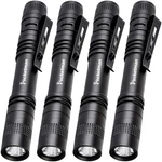 Pocketman 4 Pcs Led Penlight Flashlight Tactical Torch With CLIP(13.3 Cm). Fixed Price $26.37.