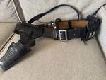 Vintage Police Duty Belt Rig Basketweave Jay-pee Safariland Bianchi S&w Holster. Fixed Price $219.95.