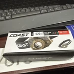 Coast FL68 520 Lumen Flat Dark Earth 30036 Tricolor White Green Red Led Headlamp. Fixed Price $11.00.