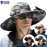 Solar Fan Hat Men Wide Brim Sun Fishing Outdoor Bucket Rechargeable With 2. Fixed Price $10.99.