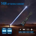 Trustfire T45R 1695M Tactical Military Lep Flashlight Hunting 650LM + Rat Switch. Fixed Price $145.79.