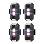 Qvevdacar Led Strobe 4PACK, Yellow, Blue, White, Green, Red, Pink, Purple. Fixed Price $14.64.