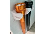 Wall Mounted Holder For Two Maglite Cell Flashlights *black*. Fixed Price $11.85.