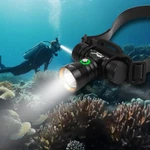 Scuba Dive Light, Diving Flashlight Headlamp, Super Bright 5000 Lumen. Fixed Price $62.99.