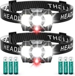Lsnisni 1500 Lumen Led Headlamp 2 Pack, 7 Modes, Adjustable Waterproof. Fixed Price $22.64.