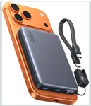 Iniu Magnetic Power Bank 25W QI2 Wireless Charger 10000MAH. Fixed Price $40.00.