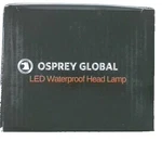 Osprey Global Led Waterproof Head Lamp 400 Lumens. Fixed Price $19.95.