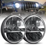 Uni-shine 7 Inch Led Headlight 2PCS Round Headlamp High Low Beam Dot Appr.... Fixed Price $131.03.