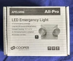Cooper Allpro Emergency Apel Led Lighting 2 Head Nicad Remote Capacity. Fixed Price $29.78.