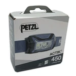 Petzl Actik 450 Lumens Grey Headlamp With Red Lighting. Fixed Price $46.50.