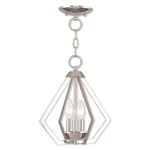 Livex Prism Light Convertible Mini Chandelier/ceiling, Chrome 40922-05. Fixed Price $199.96.