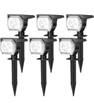 Eiuio Solar Outdoor Lights, 3 Lighting Modes Spot With Auto. Fixed Price $31.00.