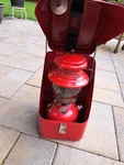 Coleman 200A Lantern With Guillotine Case - Working! 1956. Fixed Price $222.99.