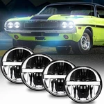 Audexen 4PCS 5.75 Inch Led Headlights With High/low Beam And Drl Compatible W.... Fixed Price $191.88.