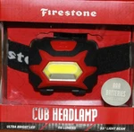 Firestone Cob Headlamp Led Light Modes 33 Ft Beam 90 Degree Tilt Bat Included. Fixed Price $17.95.