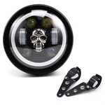Motorcycle Headlight 5.75 Inch Round Led With Mounting Brackets Assembly, Fro.... Fixed Price $56.15.