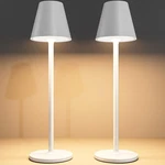 Cordless Table Lamps 2 Pack 5000MAH Rechargeable Led Dimmable White Timjorman. Fixed Price $51.99.