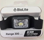 Biolite Range 300 Headlamp Waterproof Fast-charging Weightless Fit Slim Grey. Fixed Price $34.00.