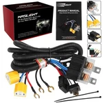 Kaslight 1SET 2 Headlight Wiring Harness H4 Relay H6054 Led. Fixed Price $34.29.