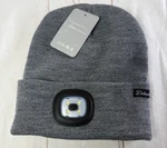Nwt Etsfmoa Led Flashlight Head Beanie Gray Adult One Size. Fixed Price $7.99.