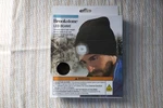 Brookstone Led Beanie Hat Brown With Built-in Headlamp Light Size Unisex. Fixed Price $8.00.