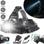 Super Bright Led Headlamp Rechargeable Zoom Torch Light 3MODES Camping. Fixed Price $14.99.
