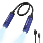Workpro Rechargeable Neck For Hands-free Lighting, 3 Brightness Blue. Fixed Price $24.16.
