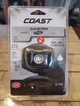 Coast PS64 375 Lumens Headlamp Wide Angle Flood Beam IP54 - New. Fixed Price $24.57.
