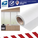 For House Glass Two Way Privacy Protection Window Film Frosted White Anti Sun Uv. Fixed Price $12.99.