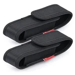 2-PACK Nylon Flashlight Holster For Duty Belt, Adjustable Small Heavy. Fixed Price $22.83.
