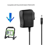 Adapter For Powersmith PWLR112FM Lumen 3.7V Dc 10W 1200LM Led Work Light Charger. Fixed Price $14.99.