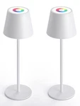 Maksone 2 Pack Rgb Cordless Table Lamp, 6600MWH Rechargeable Battery Desk Lam.... Fixed Price $60.52.