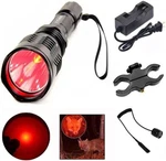 350 Lumen Red Hunting Flashlight Rechargeable Waterproof Tactical Kit. Fixed Price $51.19.