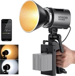 Mini Bi Color Led Video Light, 2700K-6500K, 11000LUX/M, MS60B. Fixed Price $133.99.