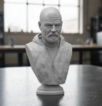 Walter White Breaking Bad W/o Glasses Bust Figure Large 10" Inch - 3D Printed. Fixed Price $39.99.