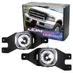 Ijdmtoy Projector Fog Lights W/led Halo Rings Compatible With 1999-2004 Ford .... Fixed Price $77.65.